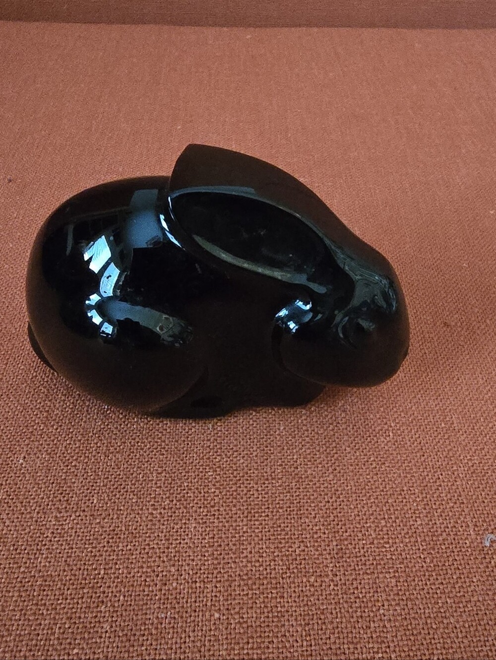 Val St.Lambert De Sousa Black Crystal Rabbit